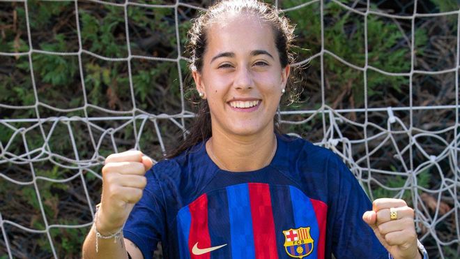 Nuria Rábano: “Saldrá bien o mal, pero jugar en el Barça es algo que tenía que vivir”