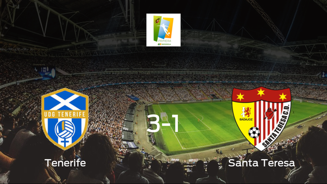El Granadilla Tenerife vence 3-1 al Santa Teresa Badajoz y se lleva los tres puntos El Granadilla Tenerife vence 3-1 al Santa Teresa Badajoz y se lleva los tres puntos