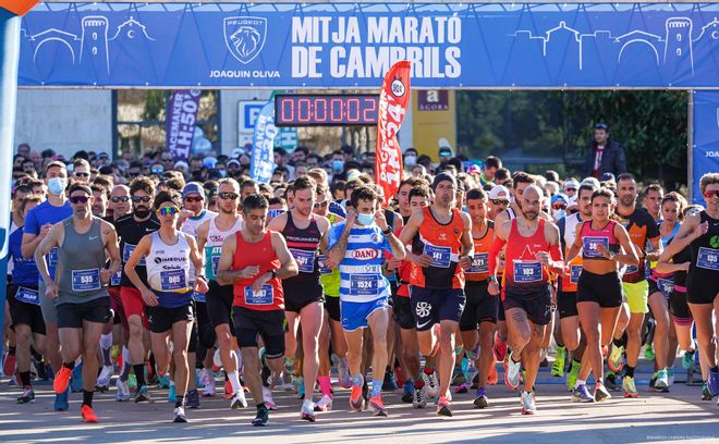 Judith Corachán y Josep Díaz los más rápidos en la Mitja de Cambrils