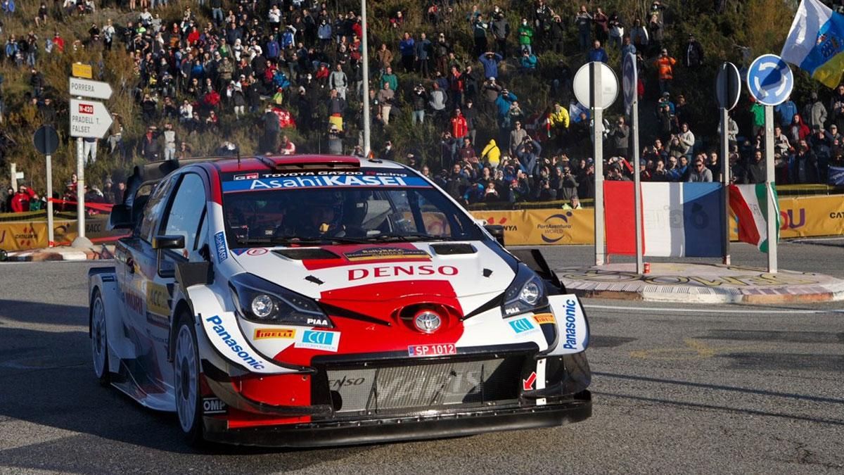 Ogier, durante la primera especial del RallyRACC 2021 Ogier, durante la primera especial del RallyRACC 2021