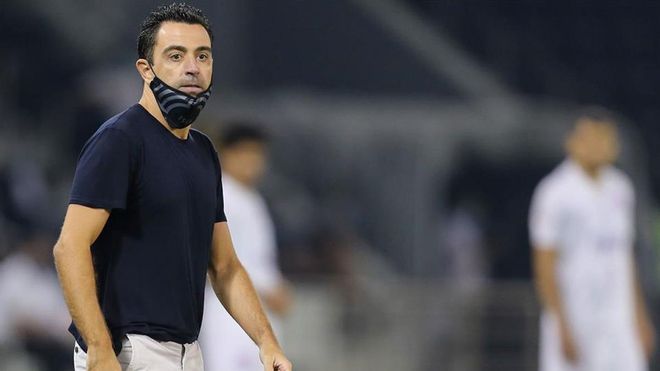 Xavi, entrenador del Al-Sadd Xavi, entrenador del Al-Sadd