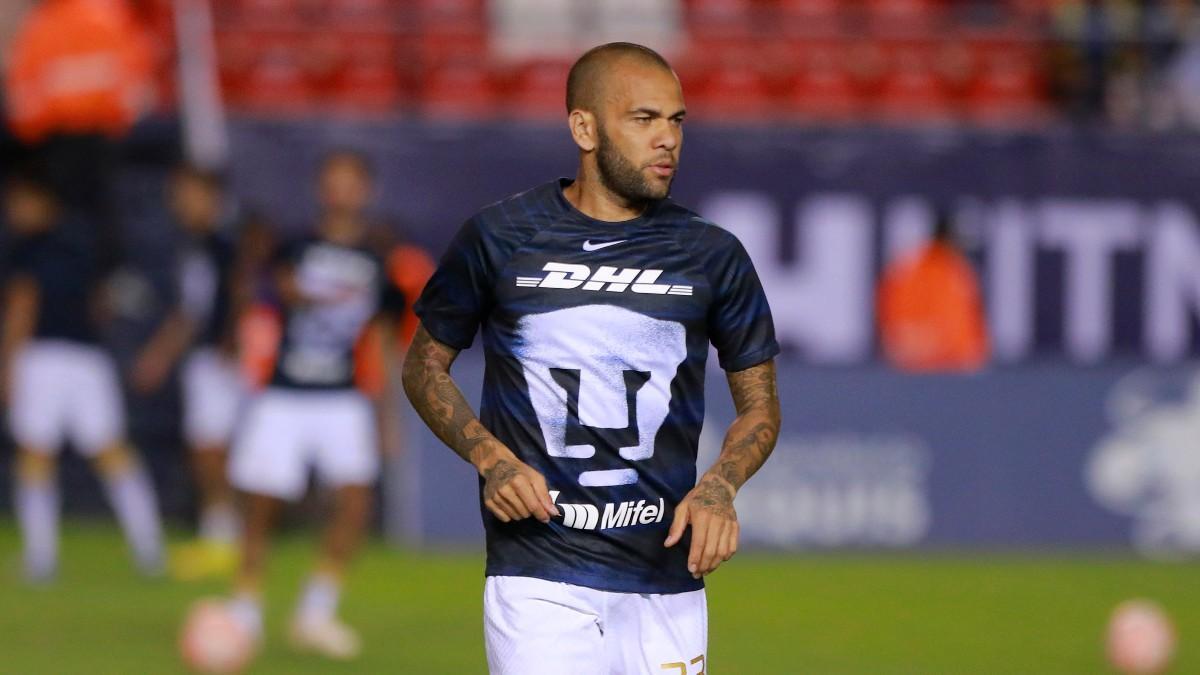 Los Pumas UNAM pierden a Dani Alves por un partido
