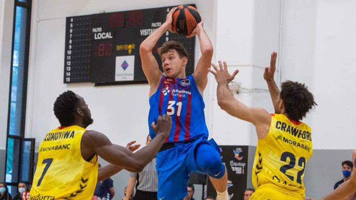 Jokubaitis, ante el Andorra en pretemporada Jokubaitis, ante el Andorra en pretemporada
