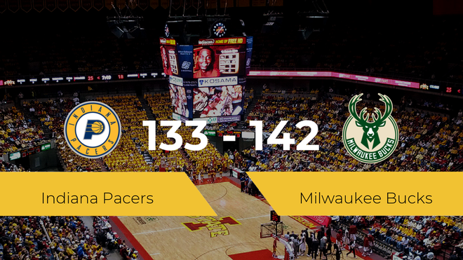 Milwaukee Bucks logra derrotar a Indiana Pacers (133-142) Milwaukee Bucks logra derrotar a Indiana Pacers (133-142)