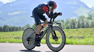 Geraint Thomas logra el maillot amarillo Geraint Thomas logra el maillot amarillo