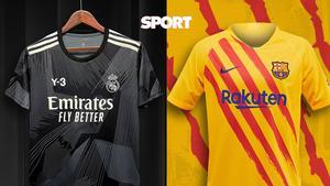 Ni Barça ni Madrid jugarán con su camiseta habitual en el Clásico