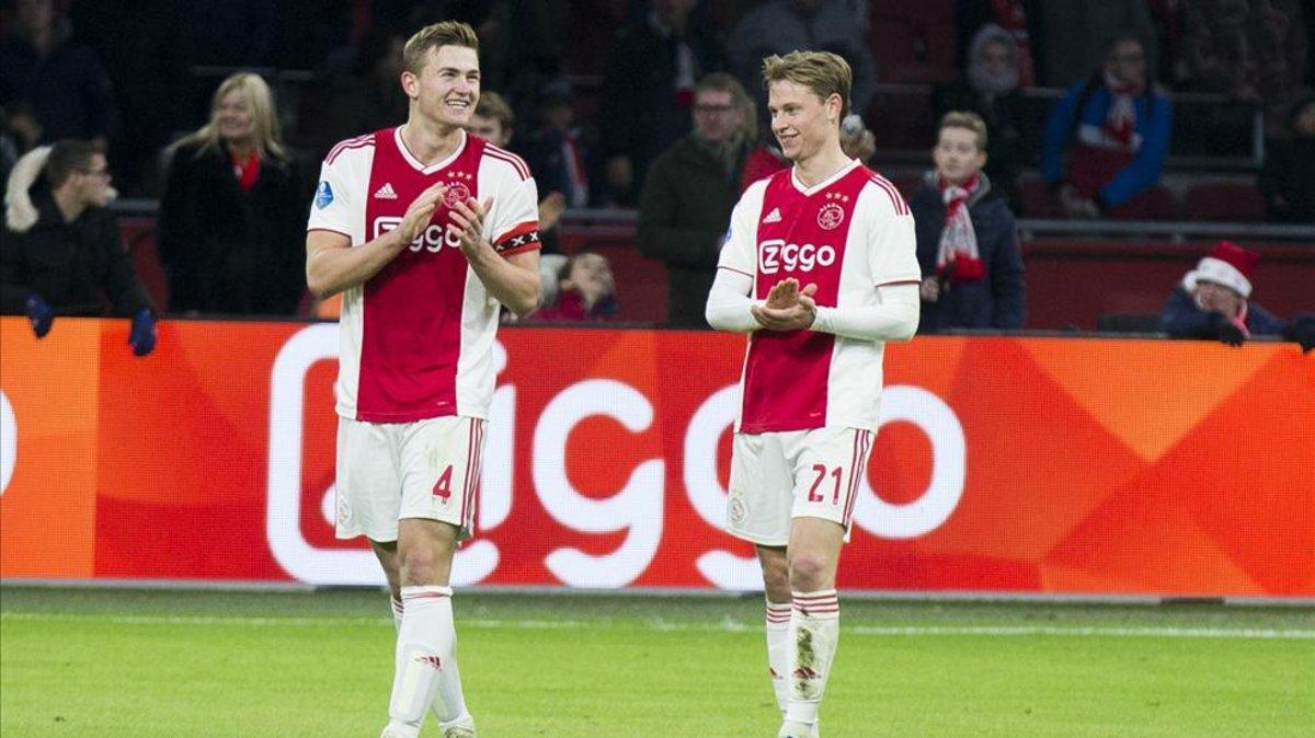 De Jong: I hope to win treble with Ajax this year before Ieaving