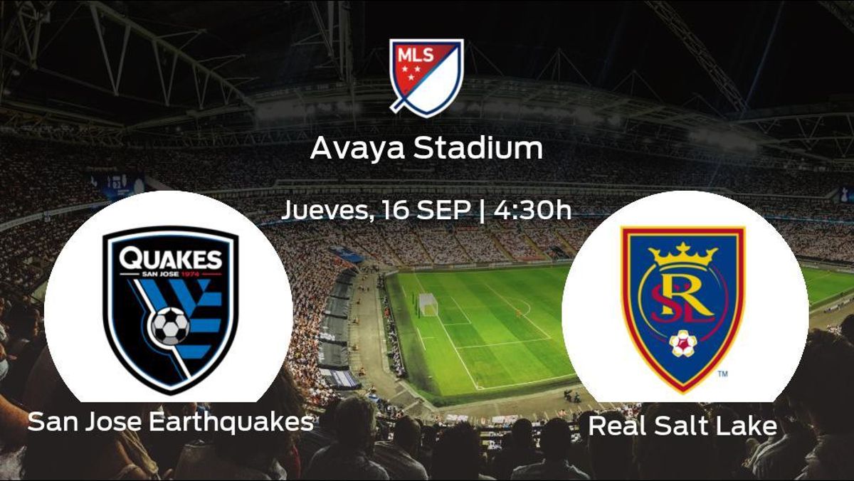 Previa del partido: el San Jose Earthquakes recibe al Real Salt Lake Previa del partido: el San Jose Earthquakes recibe al Real Salt Lake