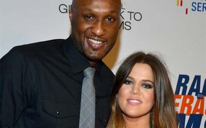 Lamar Odom y Khloé Kardashian Lamar Odom y Khloé Kardashian