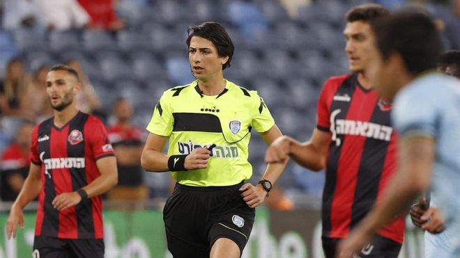 Sapir Berman, durante el Hapoel Haifa - Beitar Jerusalem Sapir Berman, durante el Hapoel Haifa - Beitar Jerusalem