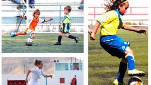 Imágenes de Belza en sus distintos equipos: Acodetti, UD Las Palmas, CD Tenerife...