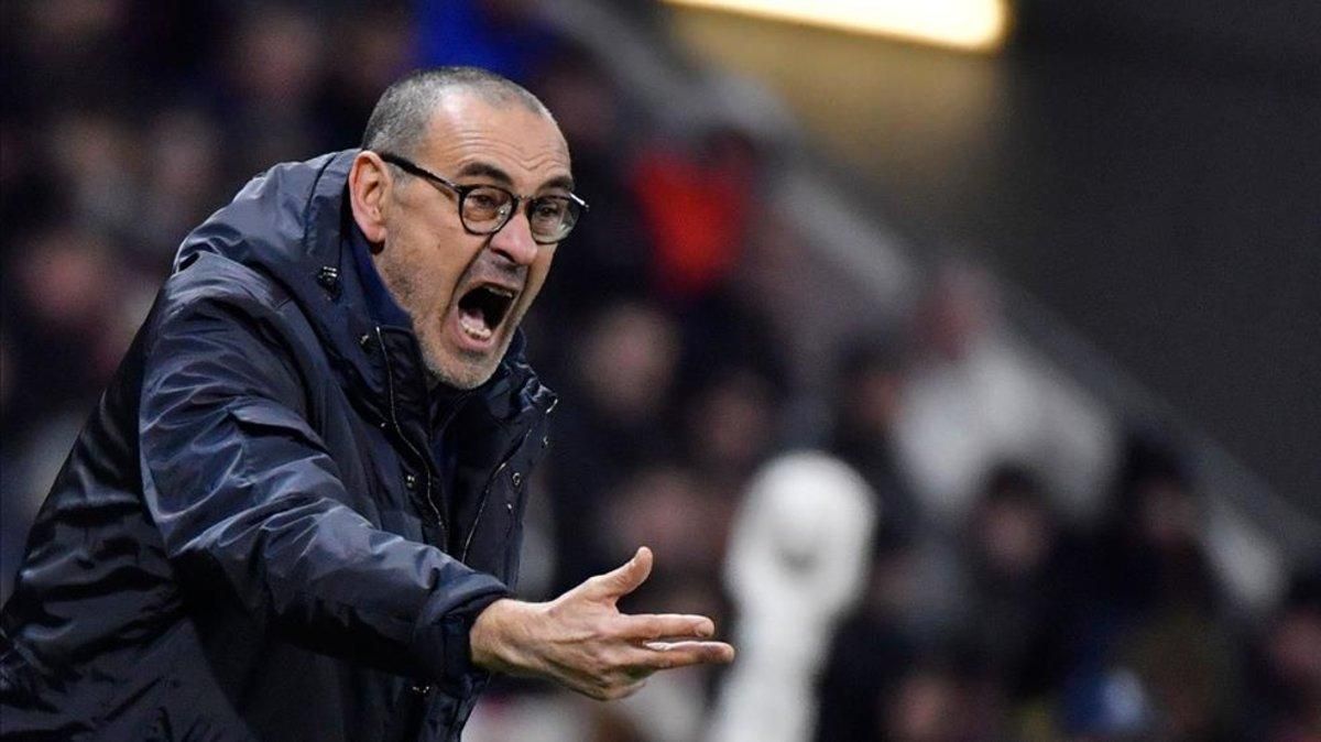Maurizio Sarri, técnico de la Juventus Maurizio Sarri, técnico de la Juventus
