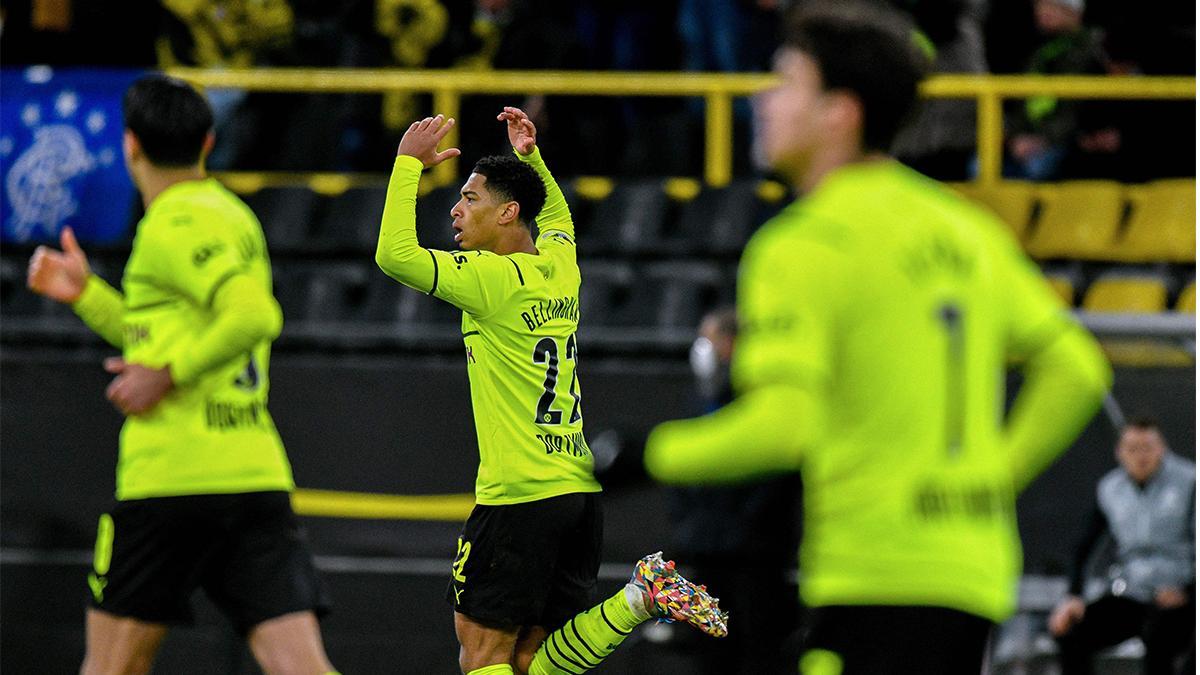 Borussia Dortmund - Rangers | El gol de Jude Bellingham