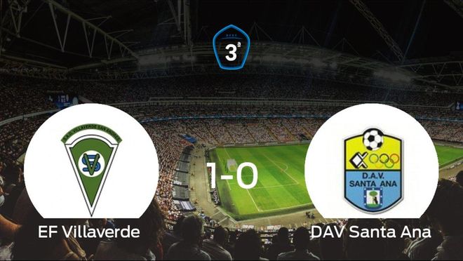 El Villaverde venció al Santa Ana por 1-0 El Villaverde venció al Santa Ana por 1-0
