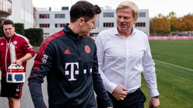 Las palabras del Bayern a Lewandowski tras su visita