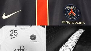 Éstas son las camisetas, de fútbol y balonmano, que lucirá el PSG en sus tres próximos partidos Éstas son las camisetas, de fútbol y balonmano, que lucirá el PSG en sus tres próximos partidos
