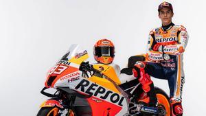 Marc, con la nueva RC213V con la que espera volver a luchar por el título en 2022