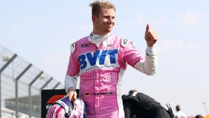 Hülkenberg, el pasado año al sustituir a Sergio Pérez en Silverstone Hülkenberg, el pasado año al sustituir a Sergio Pérez en Silverstone