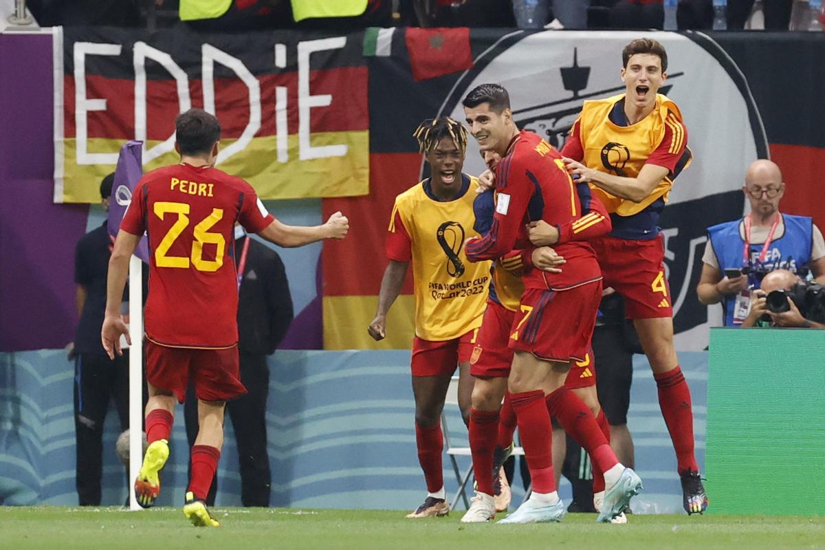 Las notas de España ante Alemania en la segunda mitad
