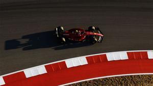 Carlos Sainz, en acción durante la clasificación del GP de Estados Unidos