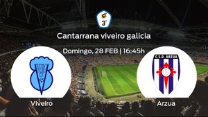 Jornada 18 de la Tercera División: previa del duelo Viveiro CF - CSD Arzua Jornada 18 de la Tercera División: previa del duelo Viveiro CF - CSD Arzua