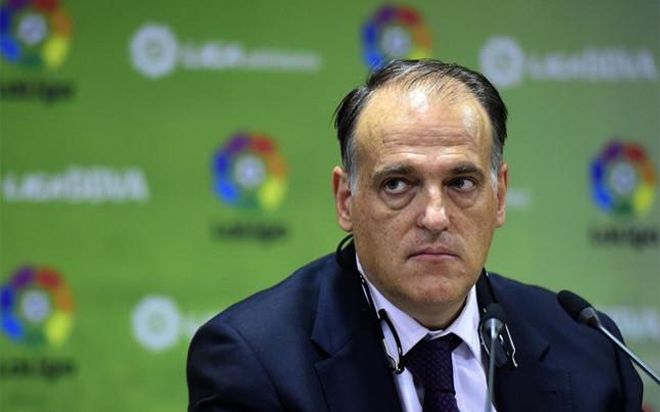 Tebas: Si se rompe España, se rompe la Liga Tebas: Si se rompe España, se rompe la Liga