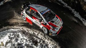 Sebastien Ogier brilló en unas condiciones muy difíciles Sebastien Ogier brilló en unas condiciones muy difíciles