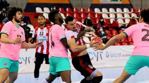 El Barça no dio opción al Puerto Sagunto El Barça no dio opción al Puerto Sagunto