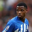 Ansu en un partido con el Brighton