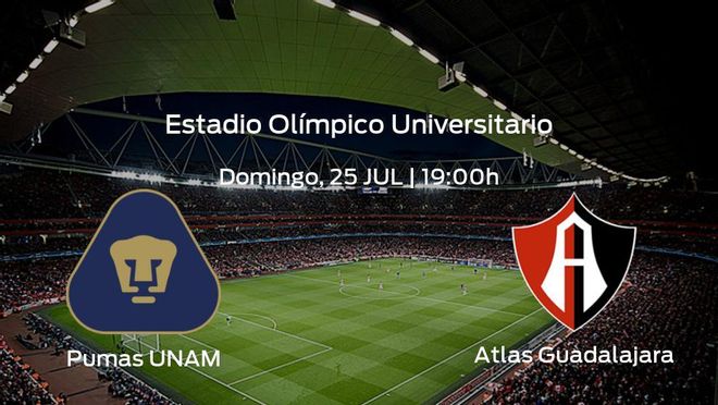 Previa del partido: el Pumas UNAM y el Atlas Guadalajara se enfrentan en su primer choque en la Liga MX de Apertura Previa del partido: el Pumas UNAM y el Atlas Guadalajara se enfrentan en su primer choque en la Liga MX de Apertura