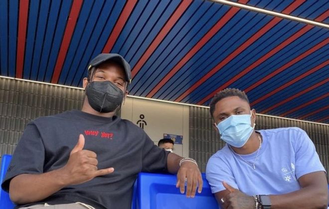 Esta es la fotografía que colgó Ansu Fati en sus redes sociales Esta es la fotografía que colgó Ansu Fati en sus redes sociales