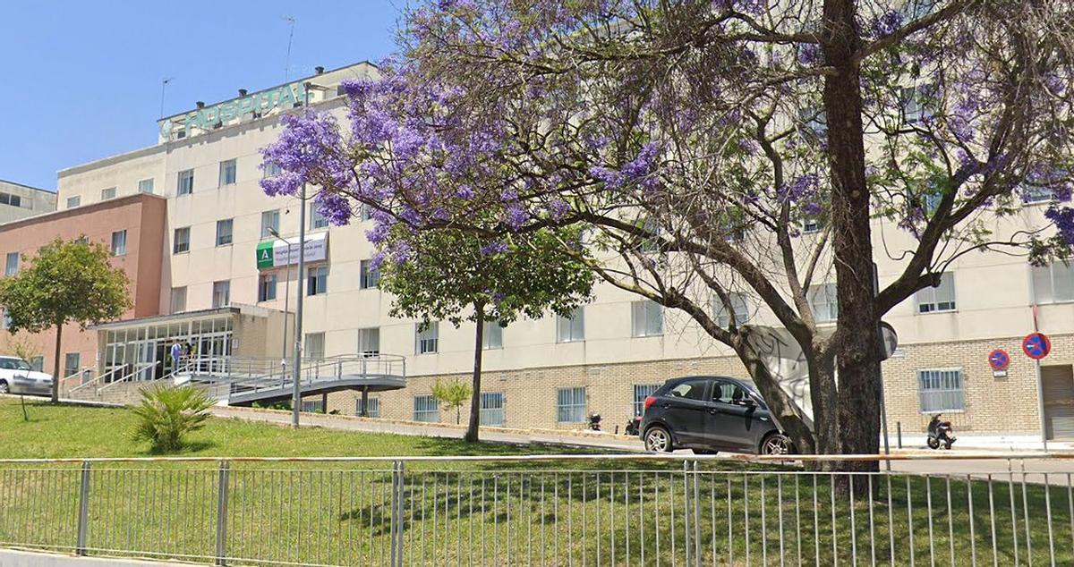 Una imagen del Hospital de Jerez de la Frontera.