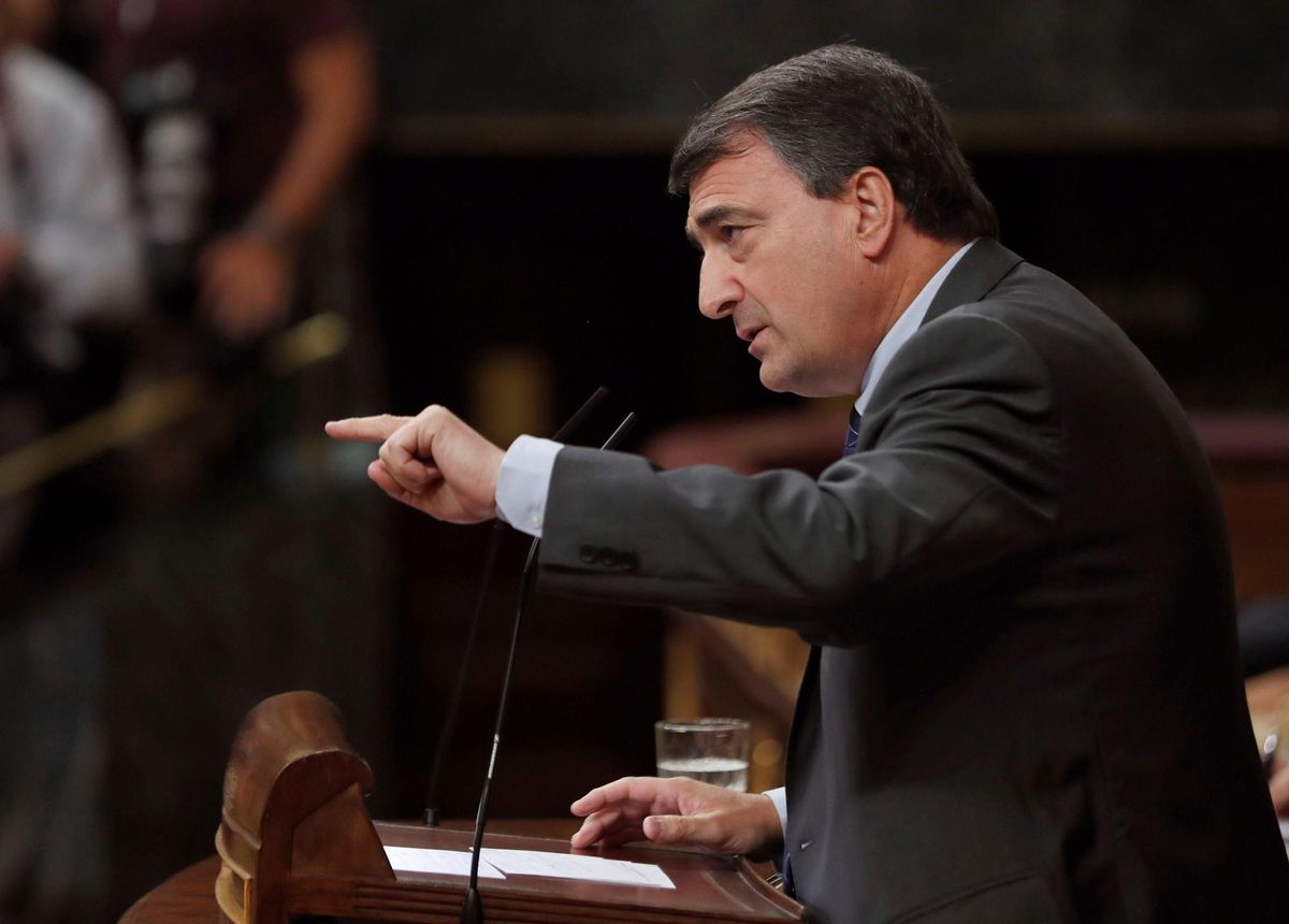 El portavoz del PNV, Aitor Esteban. El portavoz del PNV, Aitor Esteban.