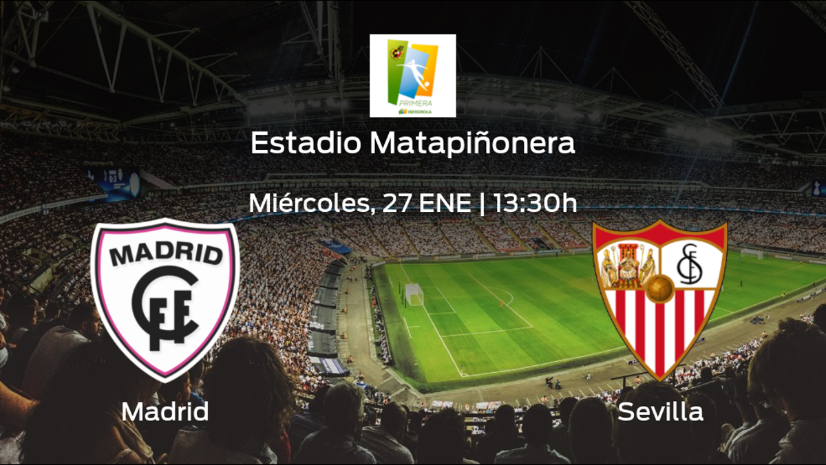 Previa del encuentro: el Madrid CFF recibe al Sevilla Femenino en la decimoséptima jornada