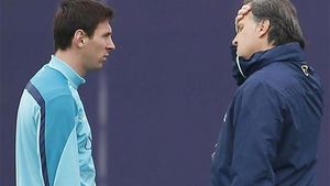 Martino confía en hacer campeona a Argentina gracias al potencial de su líder, Leo Messi Martino confía en hacer campeona a Argentina gracias al potencial de su líder, Leo Messi