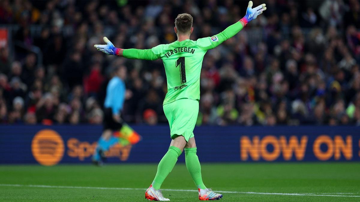 Otra portería a cero para el ‘muro’ Ter Stegen Otra portería a cero para el ‘muro’ Ter Stegen