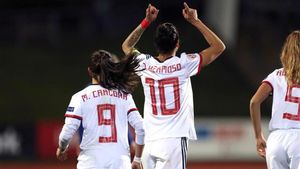 Jenni Hermoso, protagonista en la goleada de España Jenni Hermoso, protagonista en la goleada de España