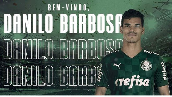 Danilo Barbosa llega al Palmeiras para ser un nombre importante Danilo Barbosa llega al Palmeiras para ser un nombre importante