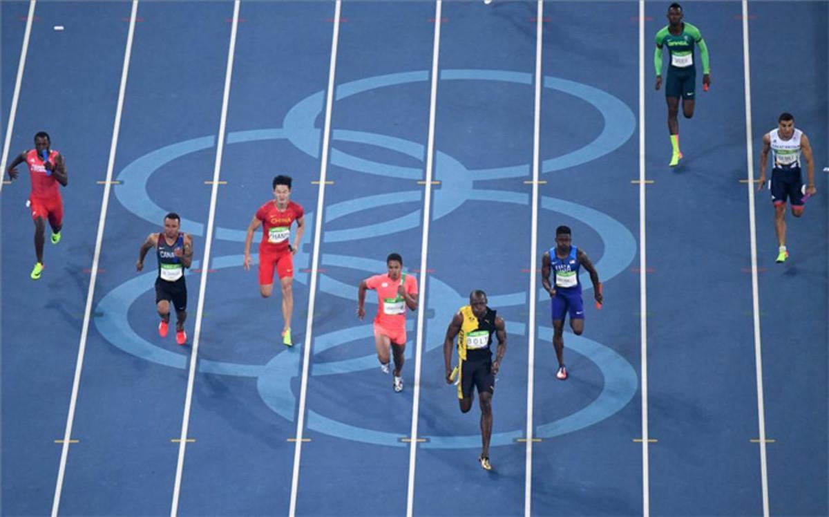 Bolt sometió a sus rivales en los últimos 100 metros