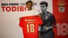 Todibo, en su presentación con el Benfica