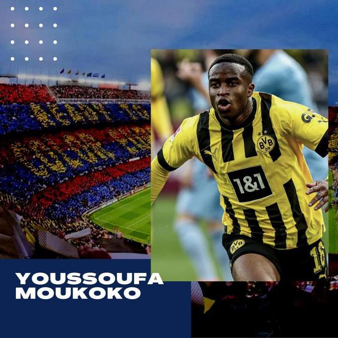 Moukoko terminó renovando con el Borussia Dortmund