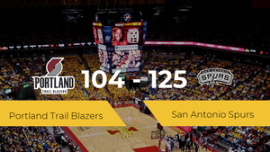 San Antonio Spurs gana a Portland Trail Blazers (104-125) San Antonio Spurs gana a Portland Trail Blazers (104-125)