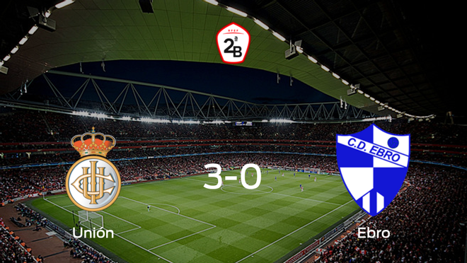 El Real Unión de Irún muestra su poderío tras golear al Ebro (3-0) El Real Unión de Irún muestra su poderío tras golear al Ebro (3-0)