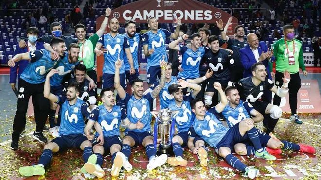 Movistar Inter, merecido campeón de la Copa de España Movistar Inter, merecido campeón de la Copa de España