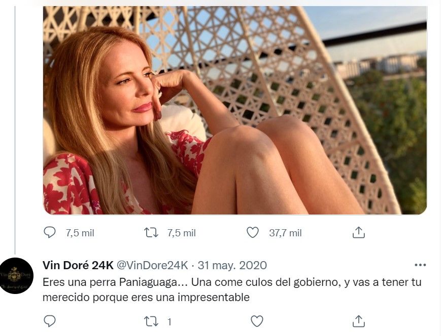 Vin Doré 24K, the firm that shoots its profits with the pandemic while insulting on Twitter