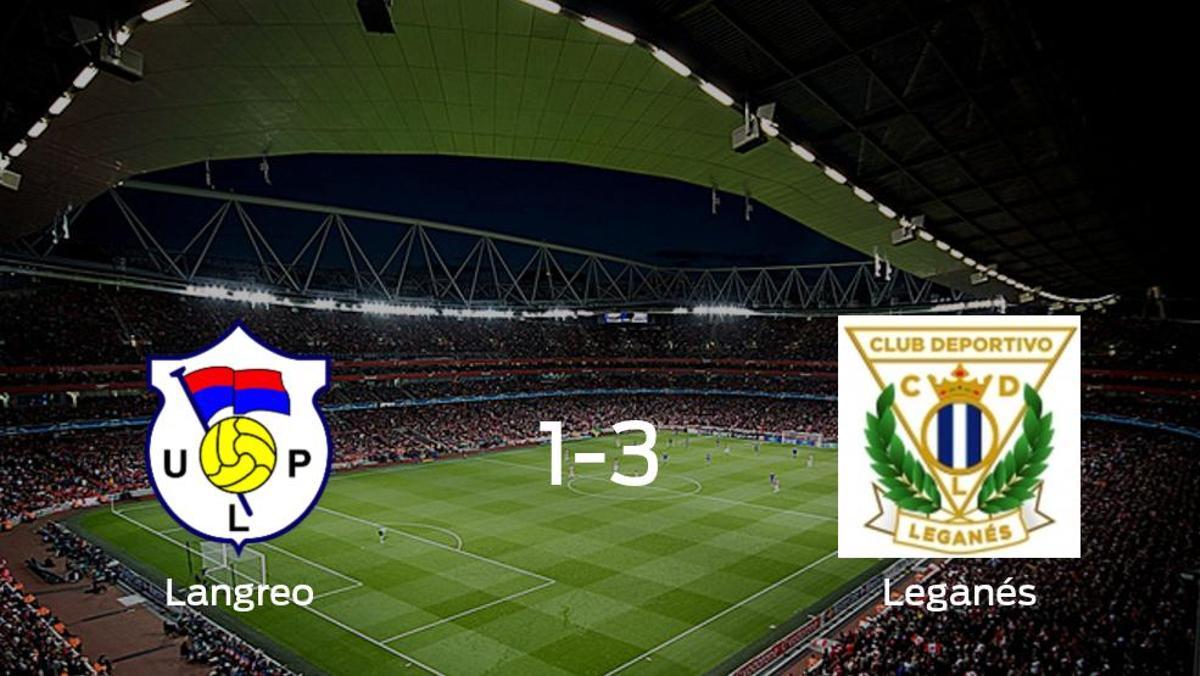 El Leganés B se impone al Langreo y consigue los tres puntos (1-3)