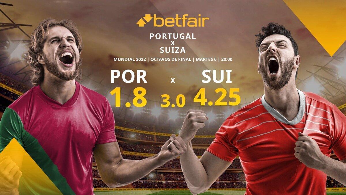 Portugal vs. Suiza: horario, TV, alineaciones, estadísticas y pronósticos