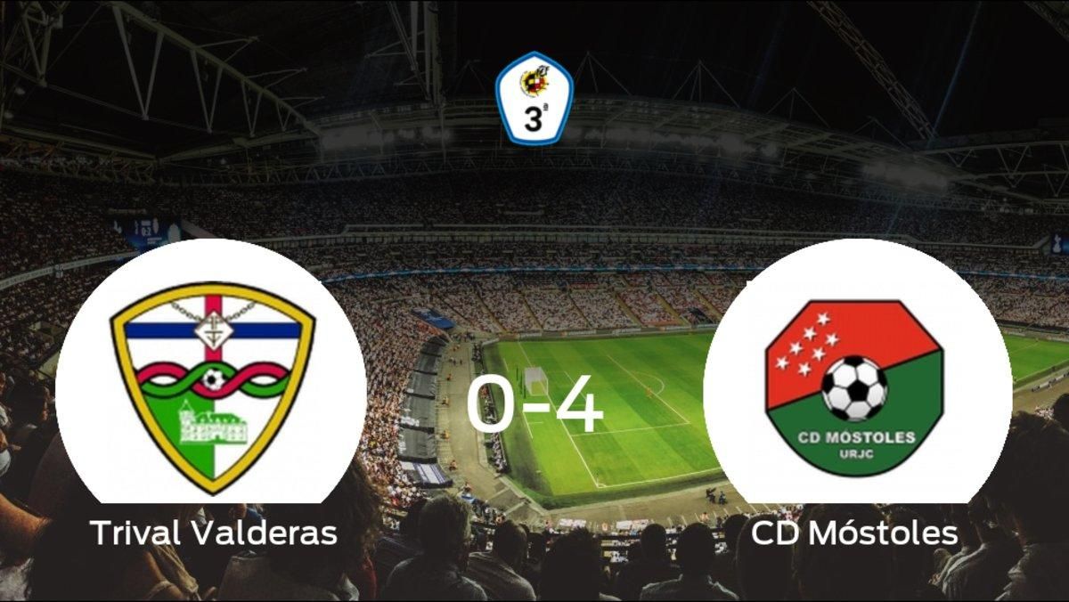 El CD Móstoles consigue una goleada en el estadio del Trival Valderas (0-4) El CD Móstoles consigue una goleada en el estadio del Trival Valderas (0-4)