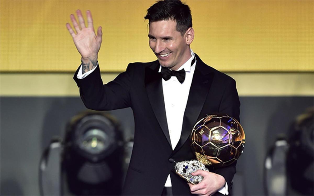 Leo Messi encabeza el palmarés del Balón de Oro