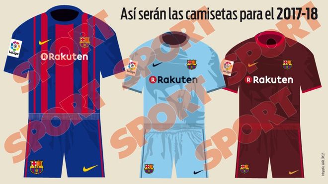 Las nuevas camisetas 2016-2017 Las nuevas camisetas 2016-2017